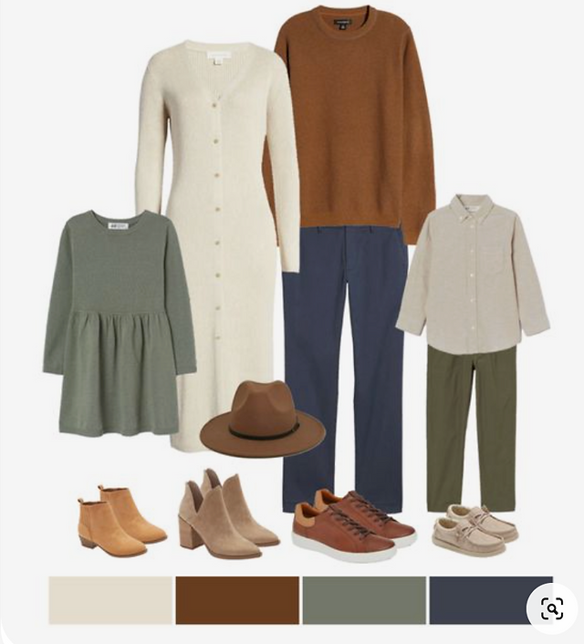 Vancouver Family Photography: Achieve Stunning Fall Photos with Expert Outfit Advice. See example of family in coordinated earth tones.
