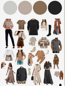 Vancouver Family Photography: Achieve Stunning Fall Photos with Expert Outfit Advice. See example of family in coordinated earth tones.