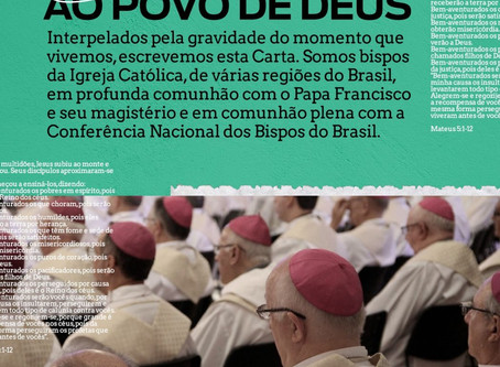 Série de vídeos populariza a Carta ao Povo de Deus, sobre a grave situação que o Brasil atravessa