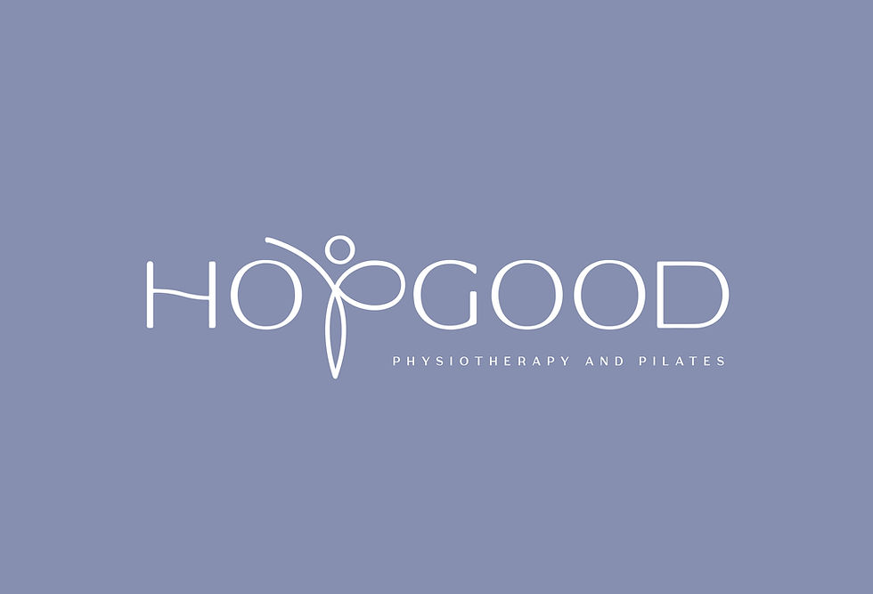 Hopgood Physiotherapy and Pilates logo with background