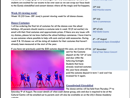 Term 2 Newsletter