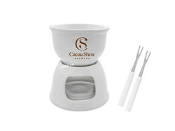 Aparelho de Fondue de porcelana personalizada com logomarca  Soul do Brazil | SDBDECOR