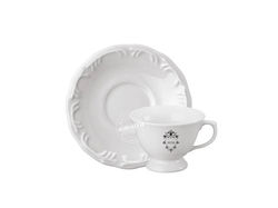 Xícara de café de porcelana personalizada com logomarca 1 Soul do Brazil | SDBDECOR