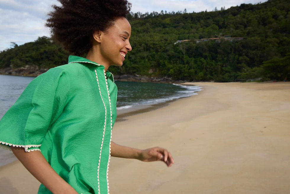 Thumbnail: Ichi Helni Short Sleeved Shirt Top