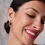 Thumbnail: Mini Riva Freshwater Pear Hoop Earrings 
