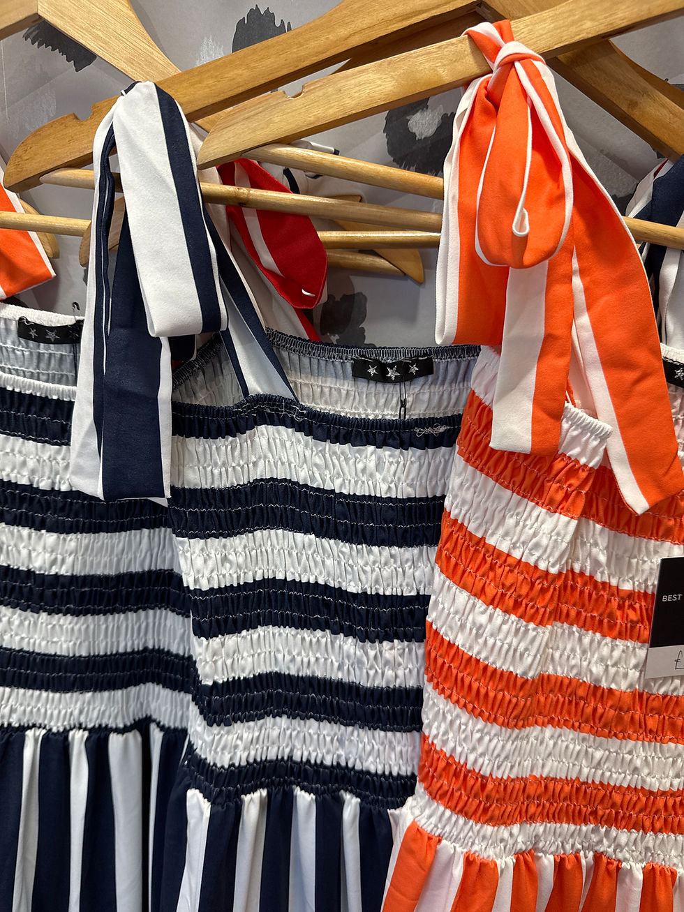 Thumbnail: Riviera Stripe Tie Dress