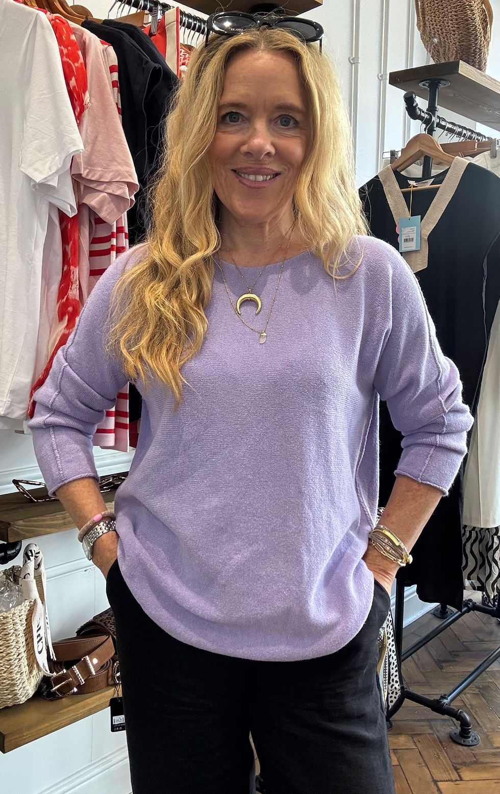 Thumbnail: Aspen Scoop Neck Sweater