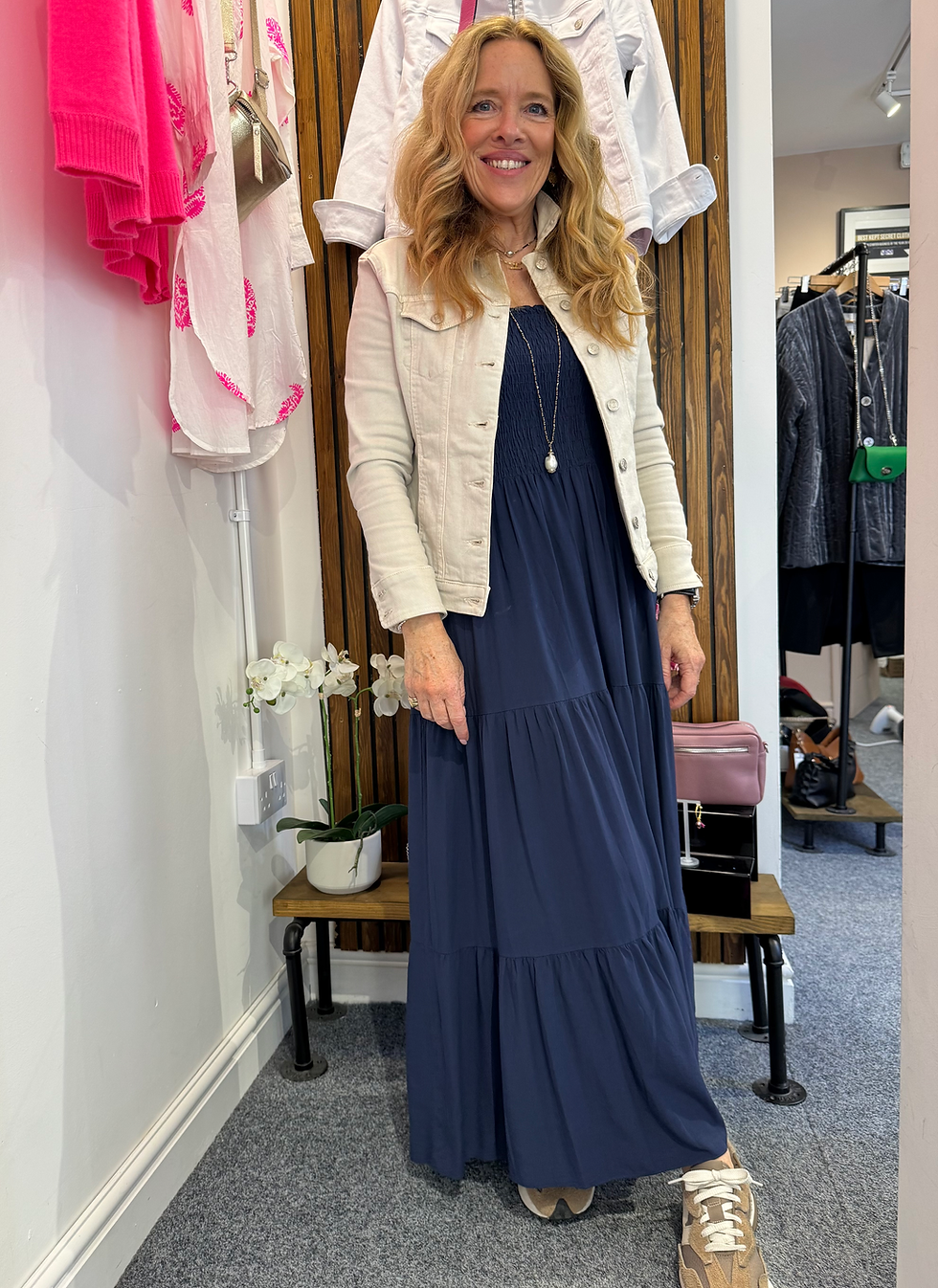 Thumbnail: Sicily Strappy Maxi Dress