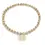 Thumbnail: Prunus Crystal Stretch Bracelet