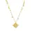 Thumbnail: Santorini Short Gold Plated Necklace