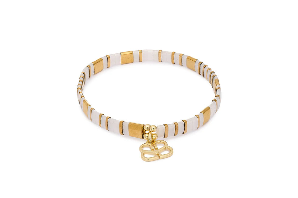 Thumbnail: Tila Stretch Bead Bracelet 