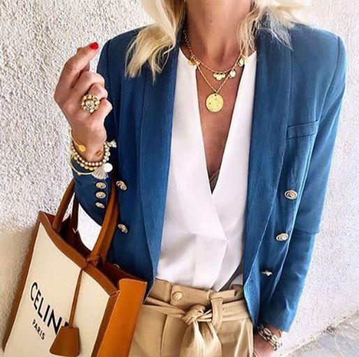 Thumbnail: Spice Coin Gold Necklace