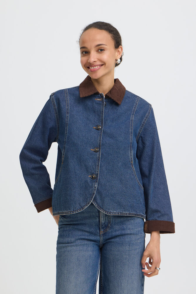 Thumbnail: B Young Kamilo Barn Denim Jacket 