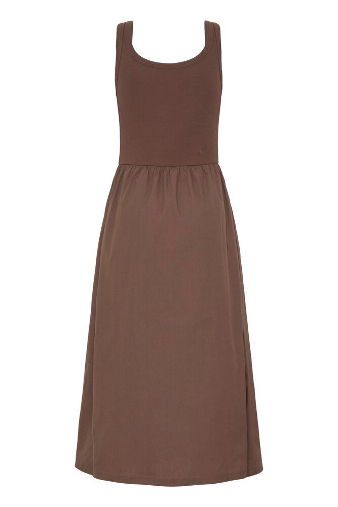 Thumbnail: B Young Chocolate Brown Sunni Dress