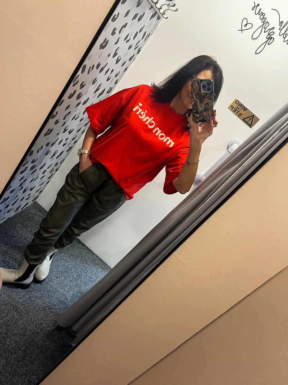 Thumbnail: Saint Tropez Mon Cheri Cotton T Shirt