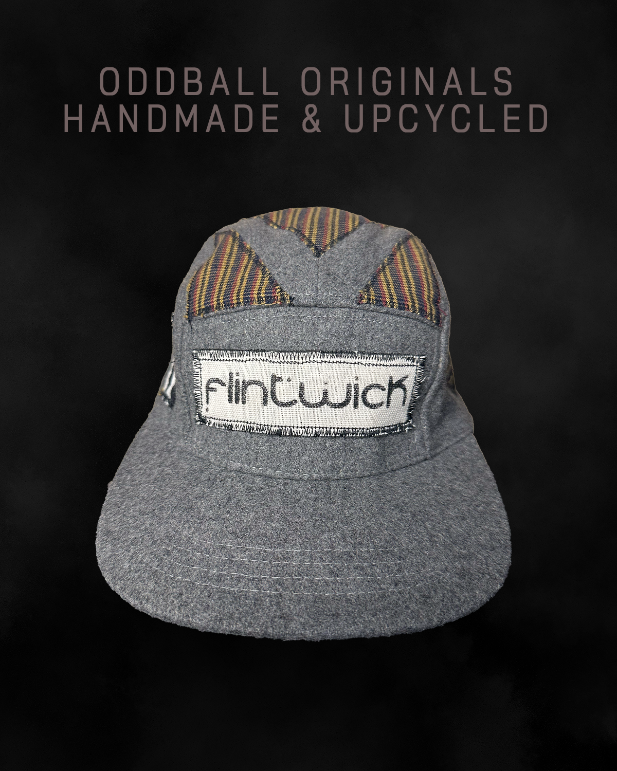 Oddball Originals Gray Wool 5-Panel