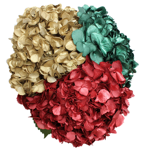 Gold, Green & Red