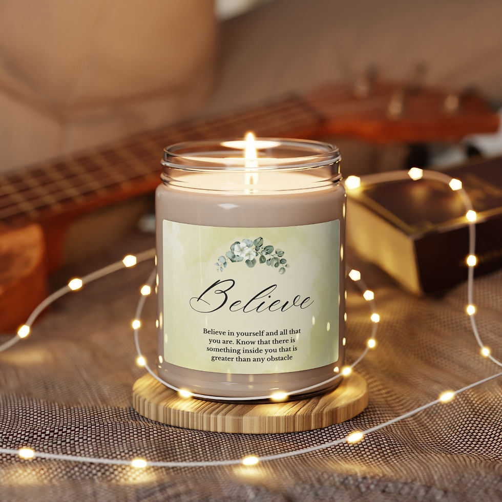 Miniature : Believe - Scented Soy Candle, 9oz