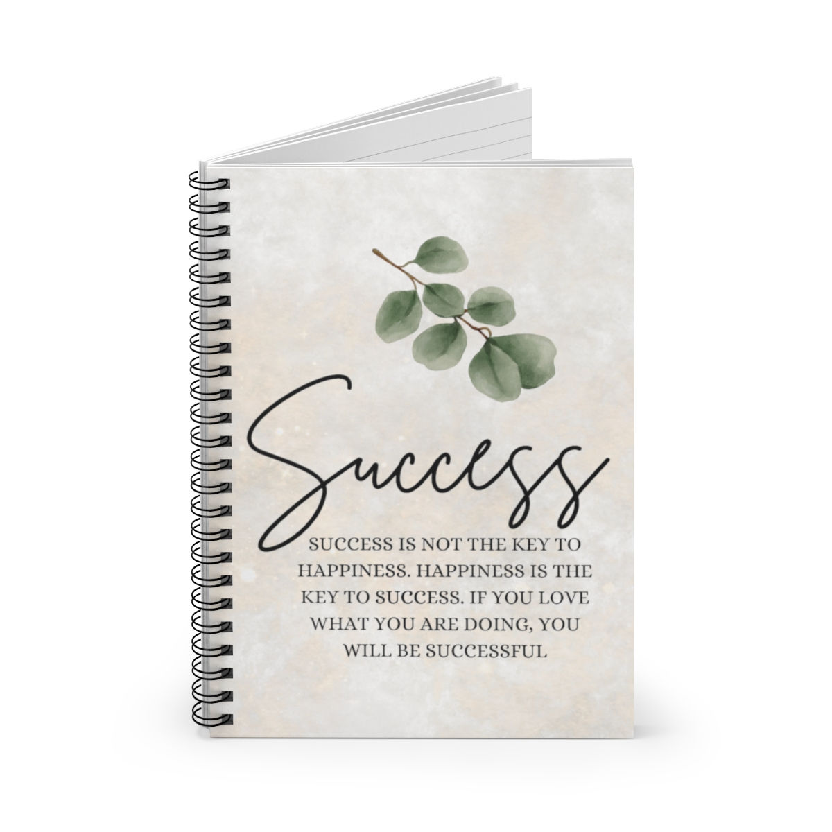 Success-Spiral Notebook - Ruled Line