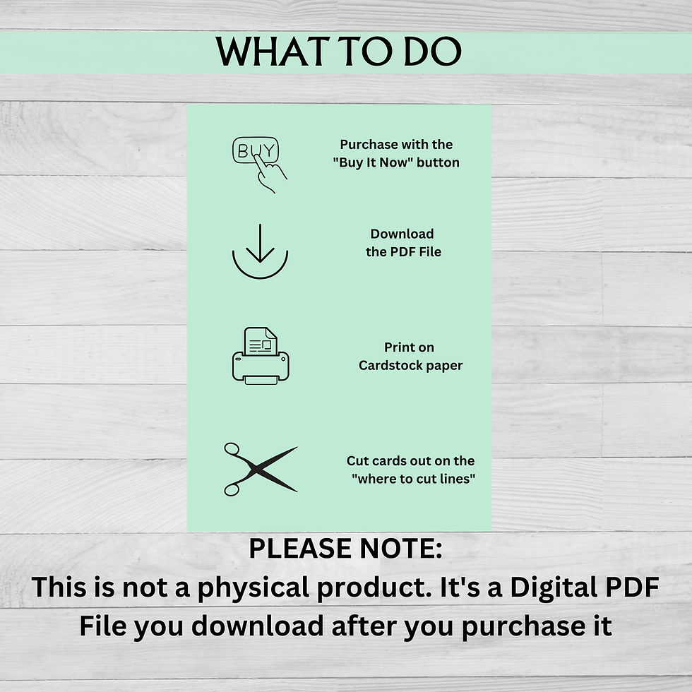 Thumbnail: Rose-30 Printable Affirmation Cards