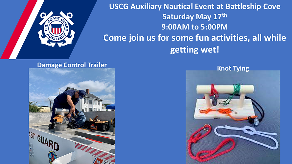 USCG Auxiliary Nautical Event Day
