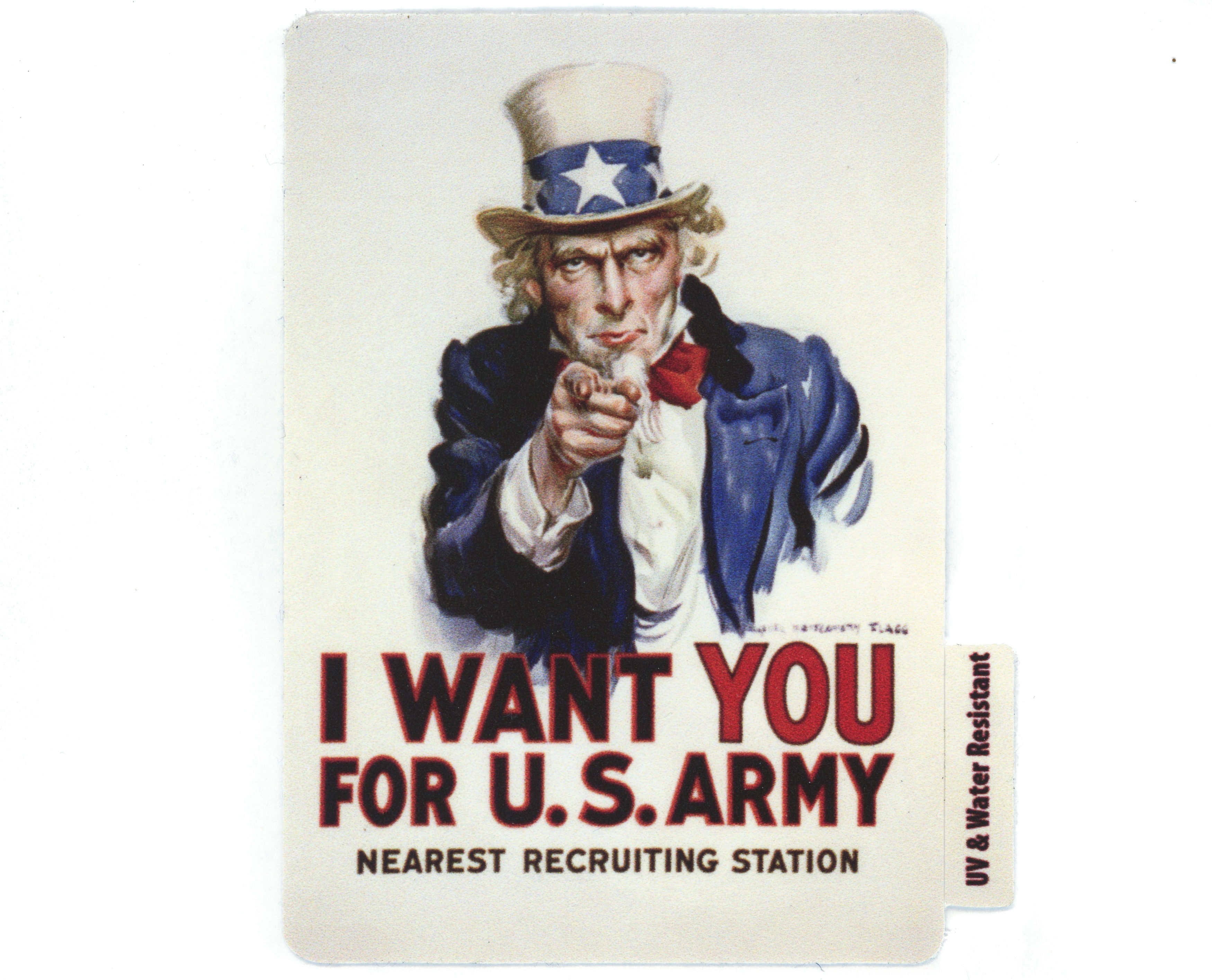 Uncle Sam Sticker