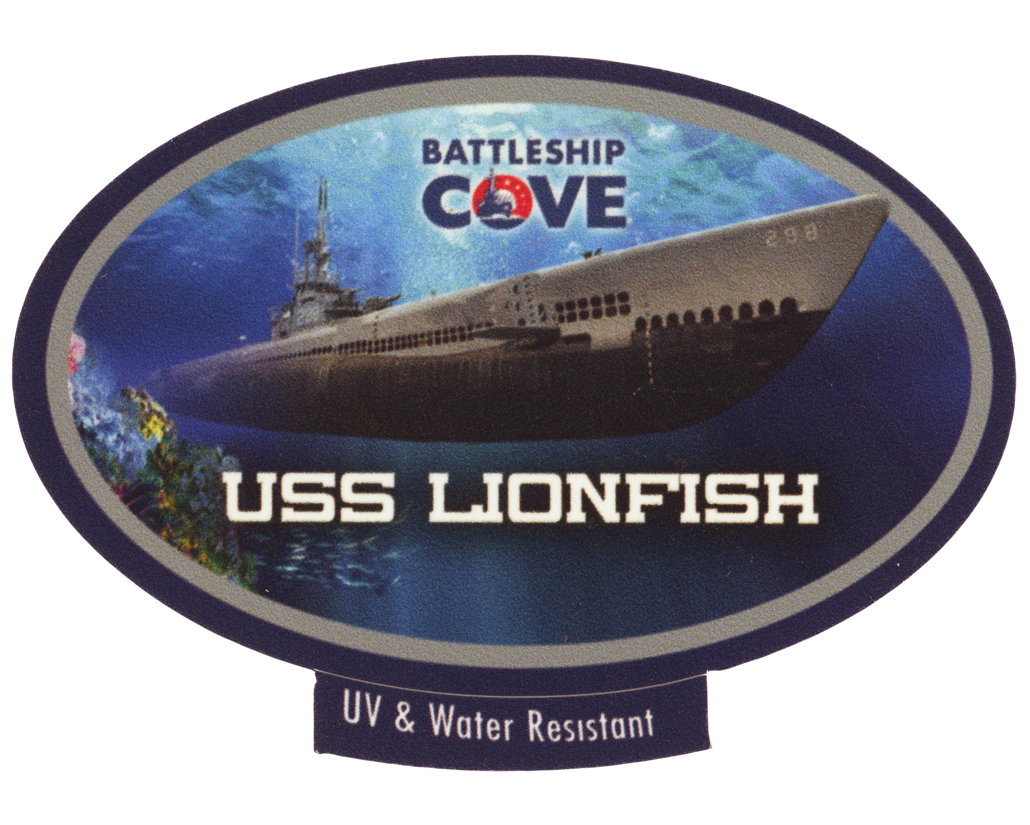 Lionfish Underwater Sticker