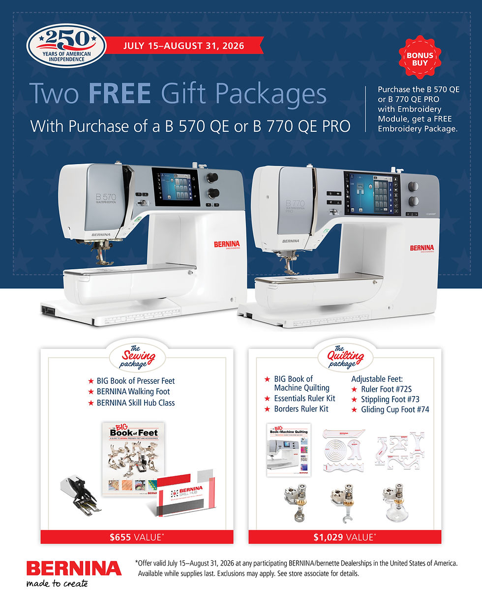 Bernina Machines
