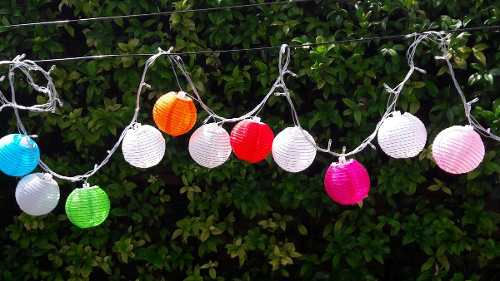 Miniatura: Guirnalda con Farolitos Chinos