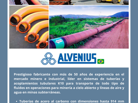 Alvenius - Tuberías y acoplamientos tubulares K10