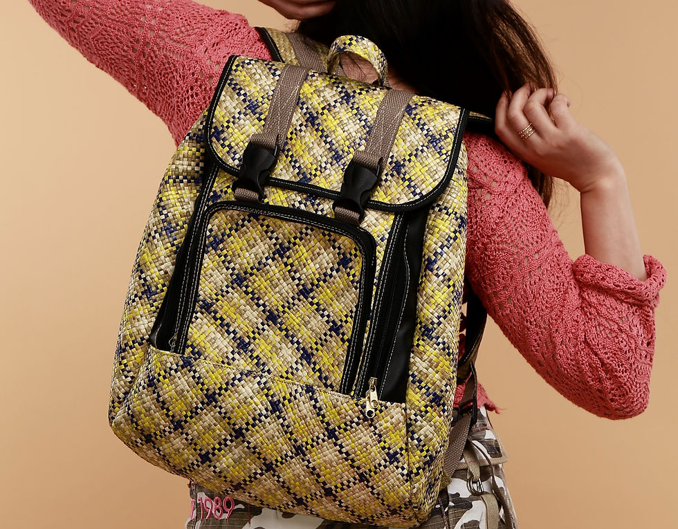 Thumbnail: Ncantiller Sinamay Backpack