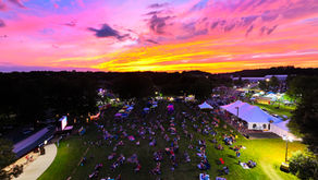 Sunset over Cranberry Community Park during Cranberry Summer Nights 2026