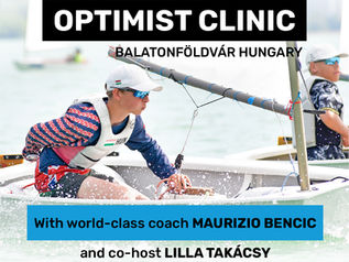 Opti Pre-Clinic right before 2025's regatta