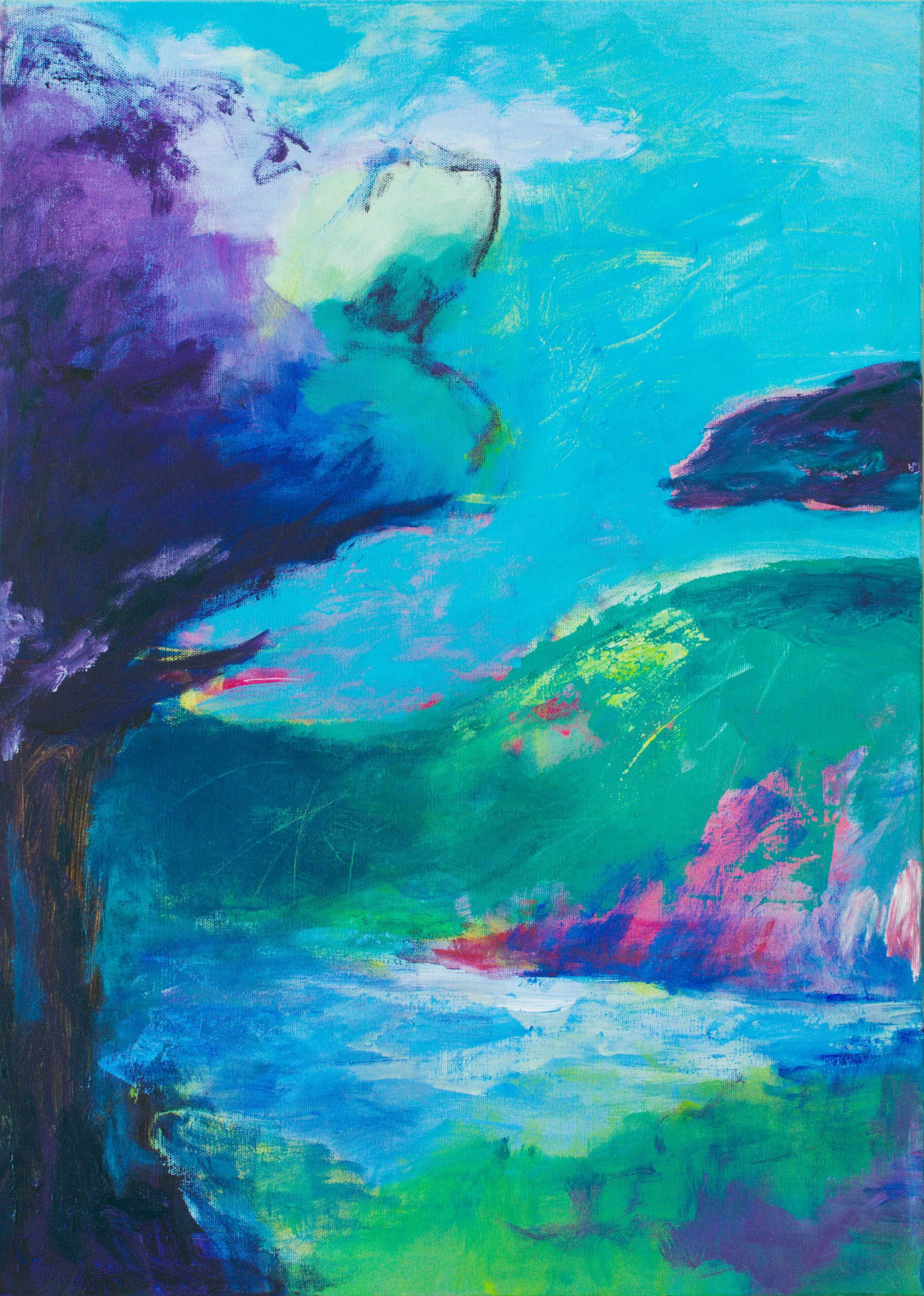 Landschap drieluik 1