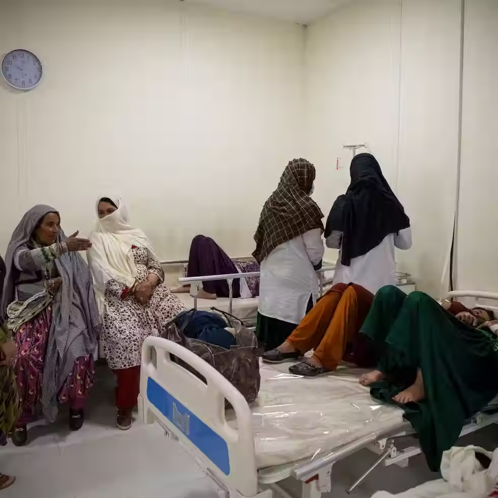 ‘I begged them, my daughter was dying’: how Taliban male escort rules are killing mothers and babies