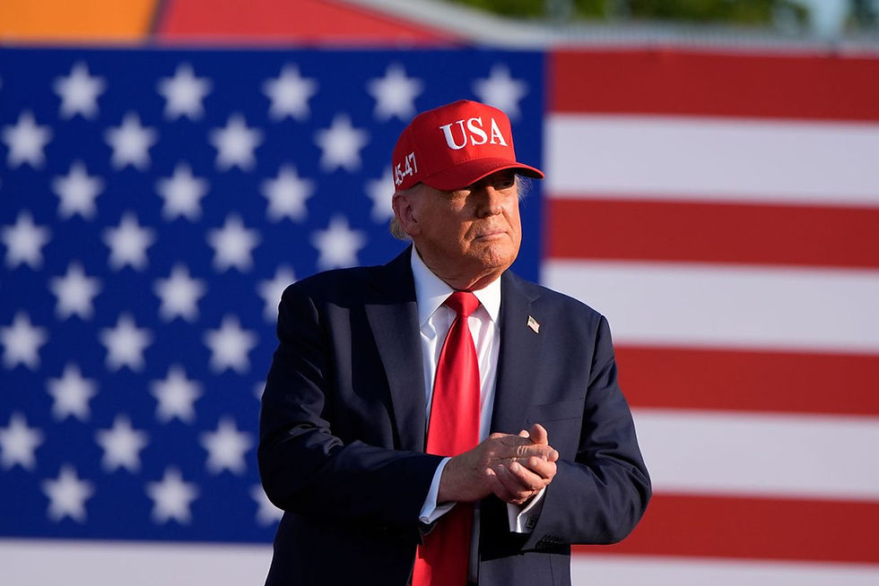 President Donald Trump arrives to speak at a rally at the Iowa State Fairgrounds on Thursday, in Des Moines, Iowa. (Photo: Alex Brandon/AP)
