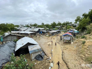 Funding cuts heighten monsoon risks for Rohingya refugees in Bangladesh