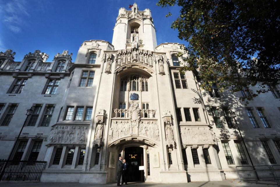 The Supreme Court building in Parliament Square, London. (Photo via PA)