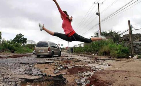 TAPEN LOS BACHES SEÑORES...