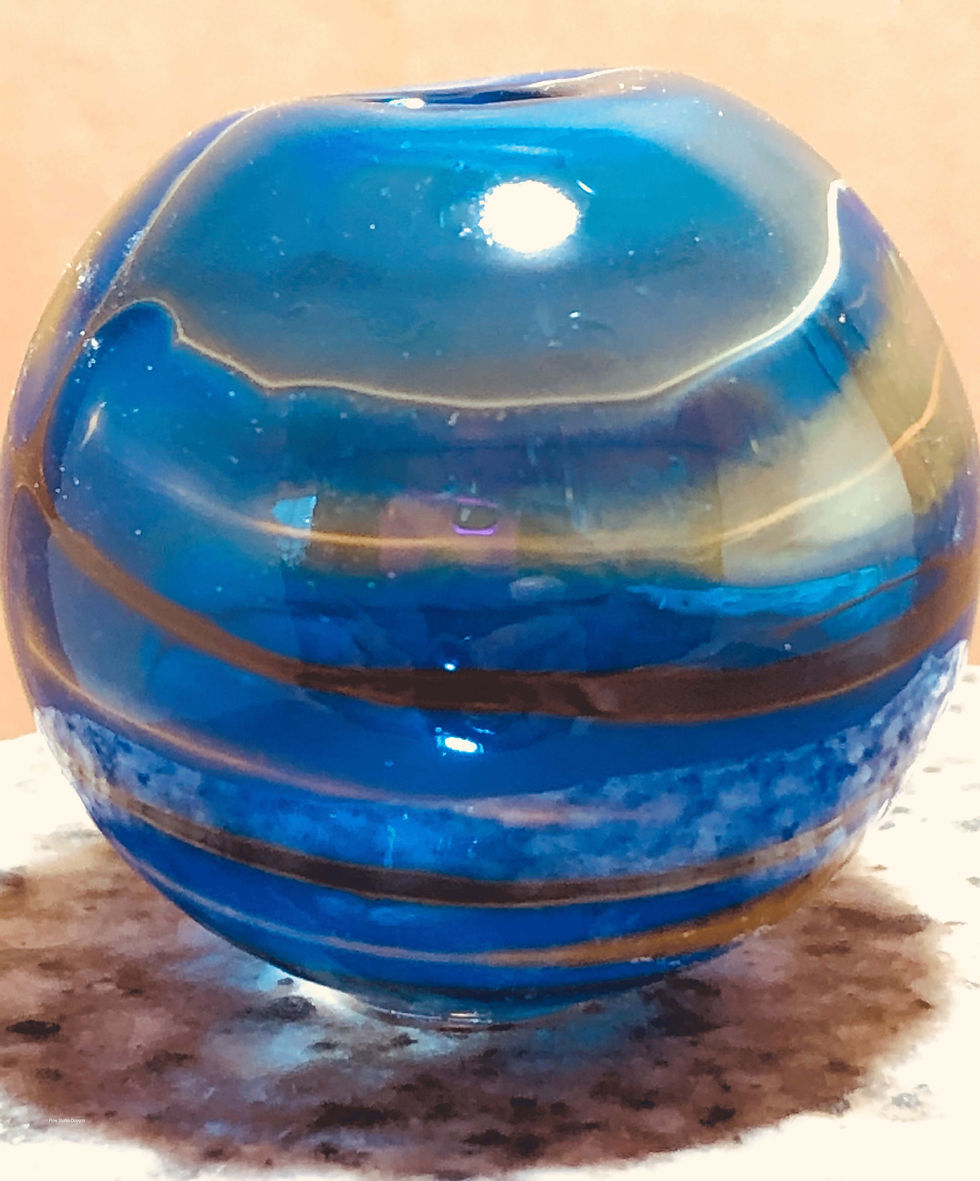 Thumbnail: Sweet Dreams blown glass hollow beads