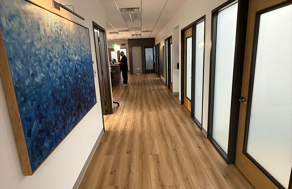 Brett Robin, MD - Austin Clinic Hallway