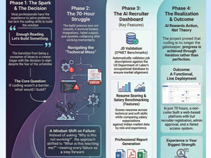 Building an AI Product in 70 Hours: A Story of Belief, Struggle, and Starting Without Code