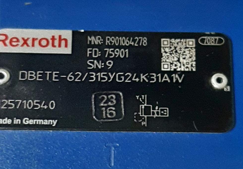 Miniatura: SERVO VALVULA MARCA REXROTH