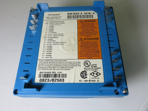 Miniatura: BURNER CONTROL HONEYWELL 1016