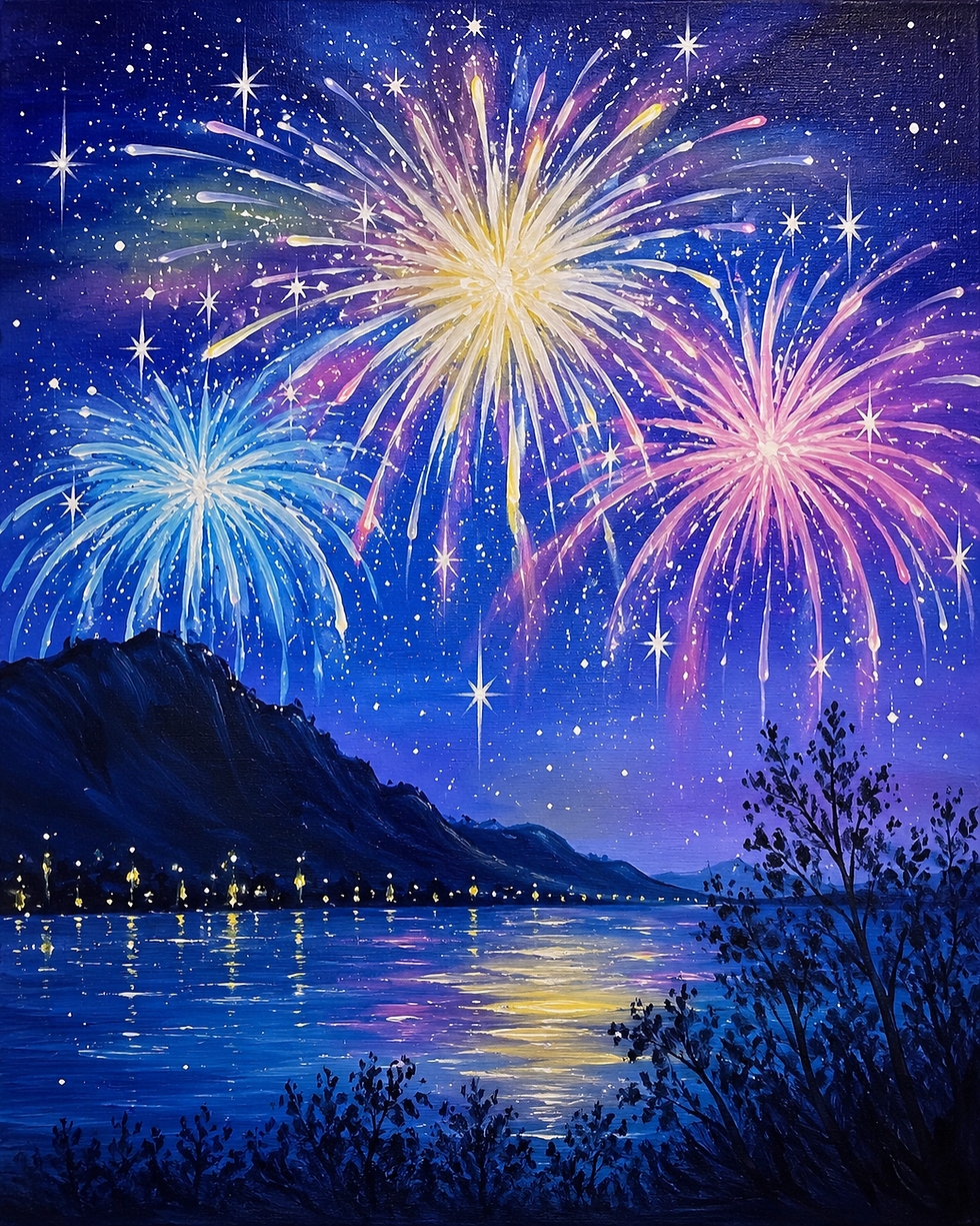 "Celebration in the Sky" Paints & Pints Night