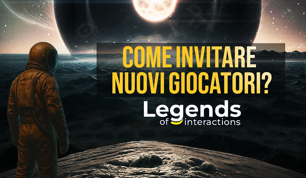 Informazioni importanti per i Maestri del Gioco.