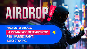 Ha avuto luogo la prima fase dell'Airdrop per i partecipanti allo Staking