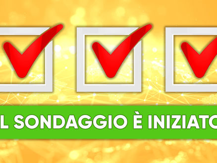 Il sondaggio generale è iniziato!