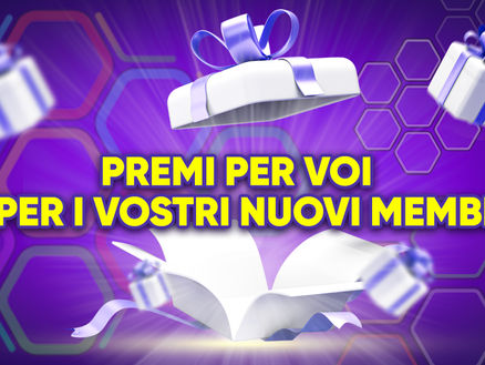 La comunità cresce: vincete premi insieme ai vostri nuovi membri!