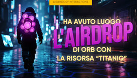Ha avuto luogo l'Airdrop di orb con la risorsa “TITANIO”